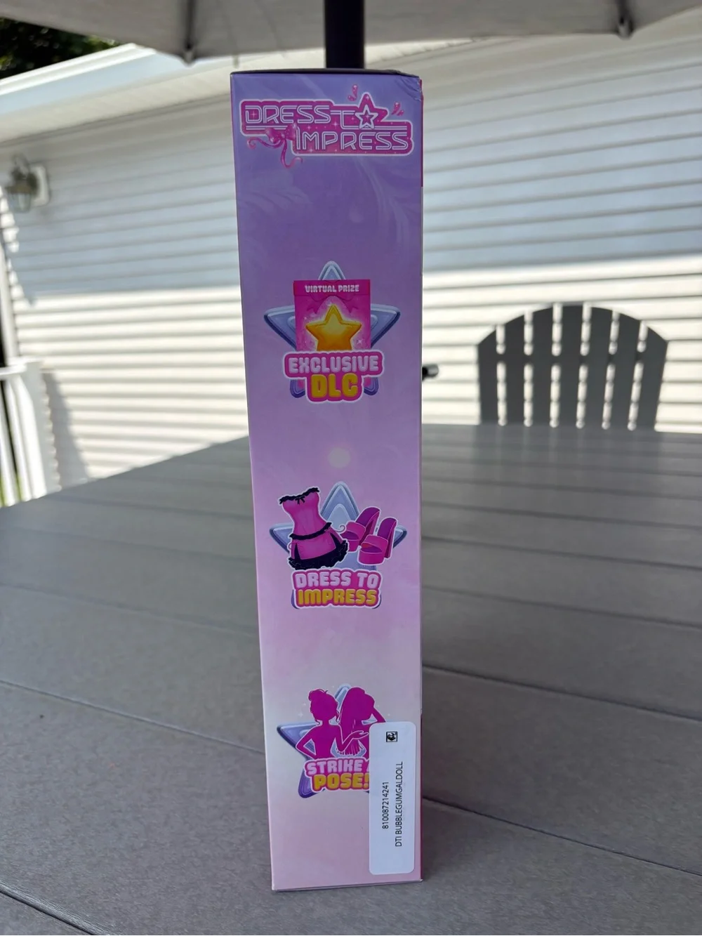 Dress to Impress Bubblegum Gal Fashion Doll – NEW in Box
